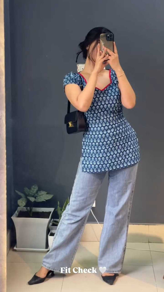 Rayon Designer Kurti 606