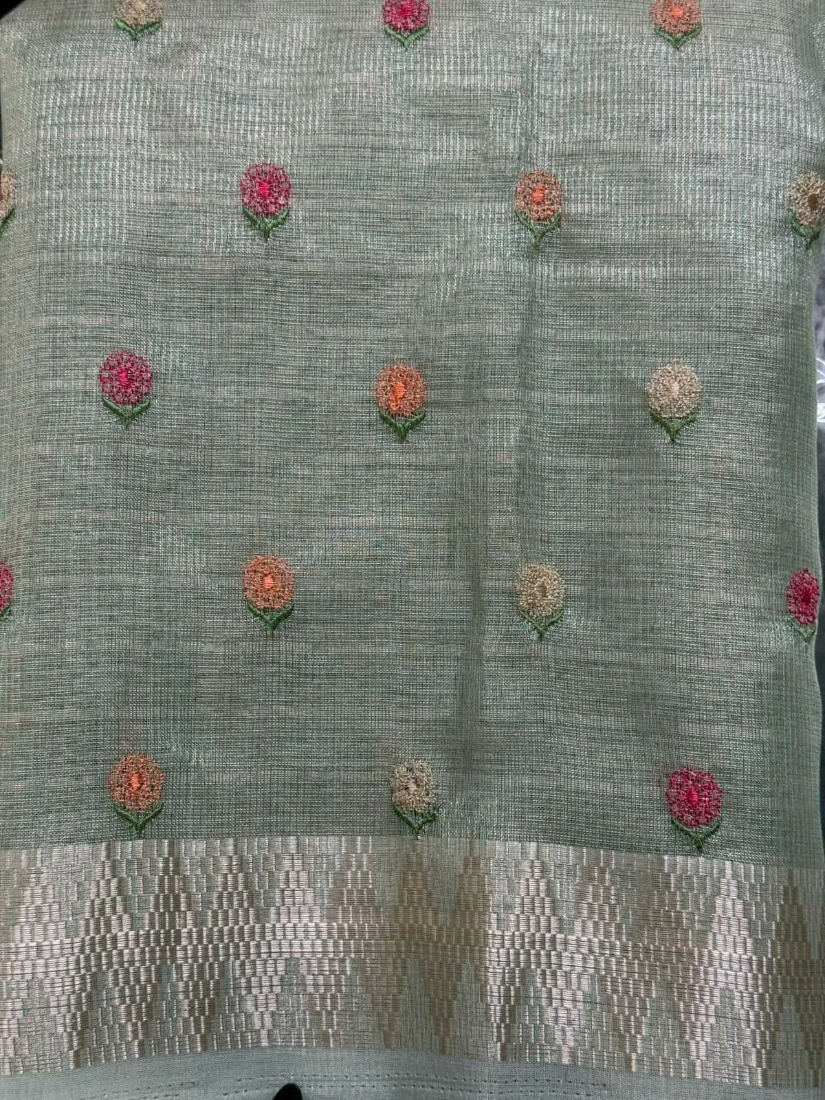 Couse Viscose Hand Work Saree