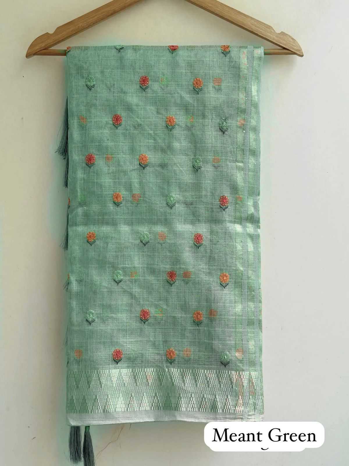 Couse Viscose Hand Work Saree