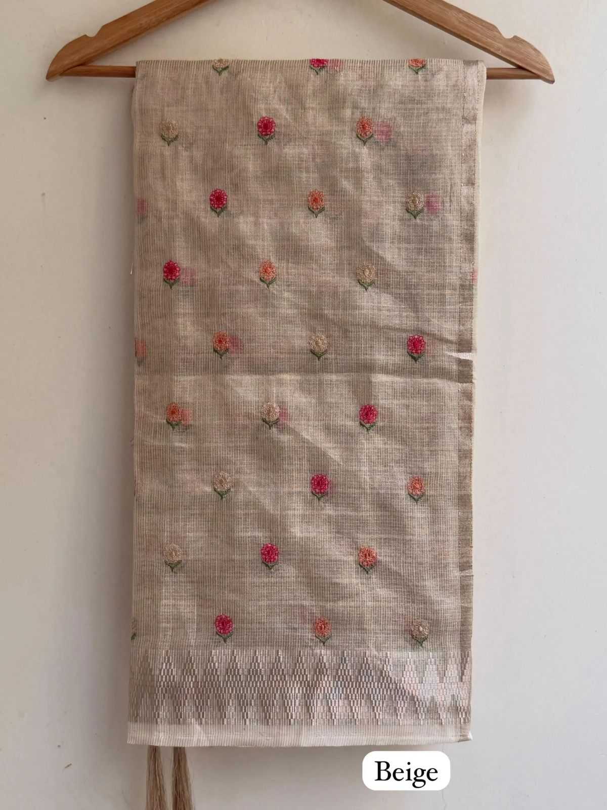 Couse Viscose Hand Work Saree