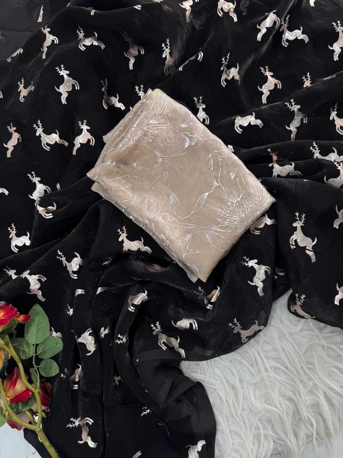 Ddee Space Silk Designer Saree