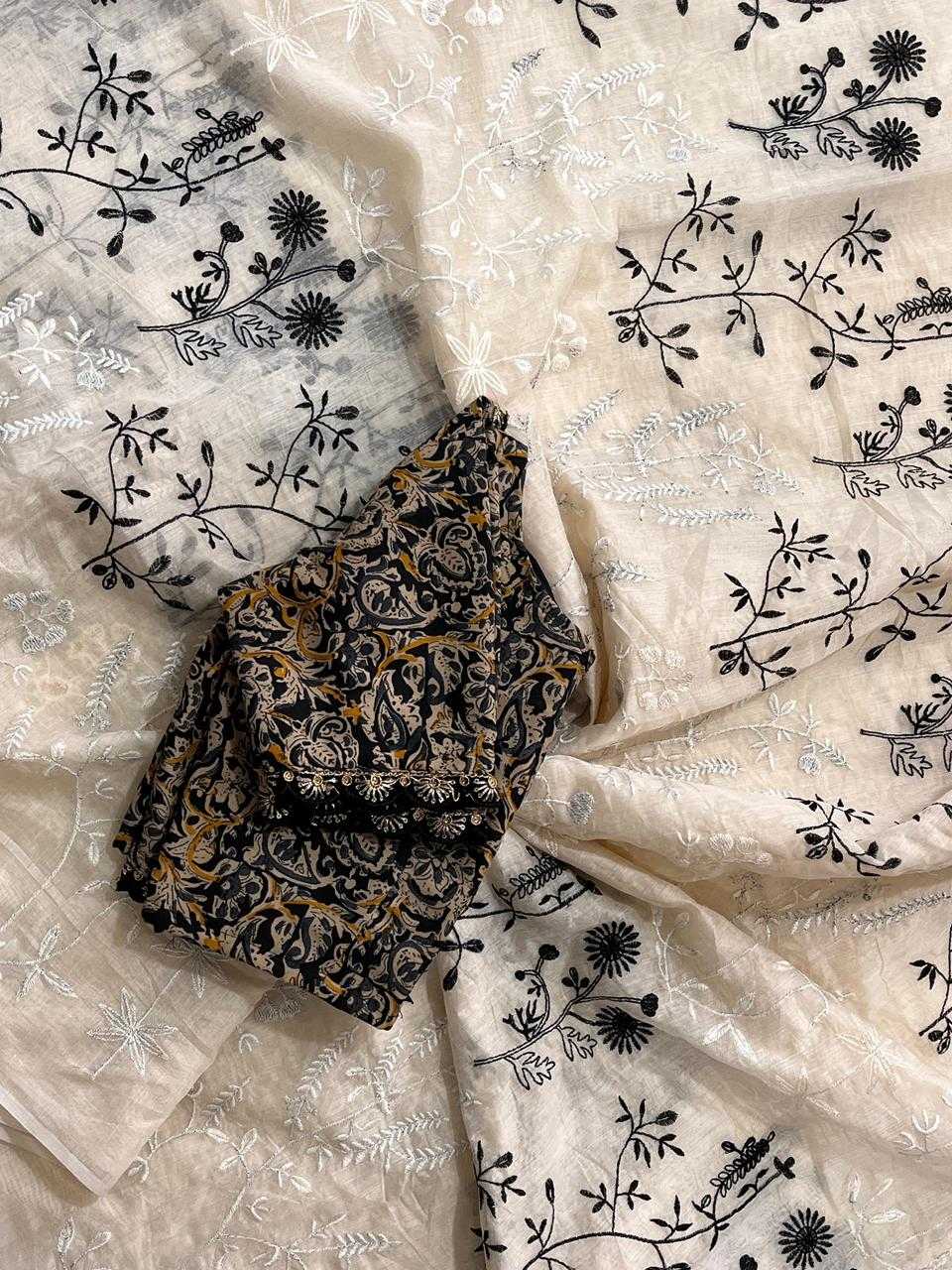 Pallu Chanderi Cotton Linen Saree