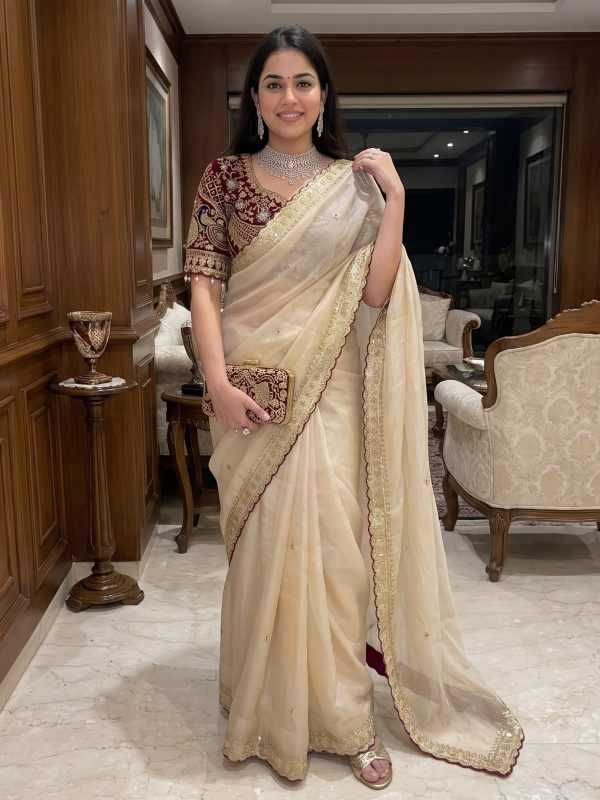 Rangoli Silk Sequence Saree