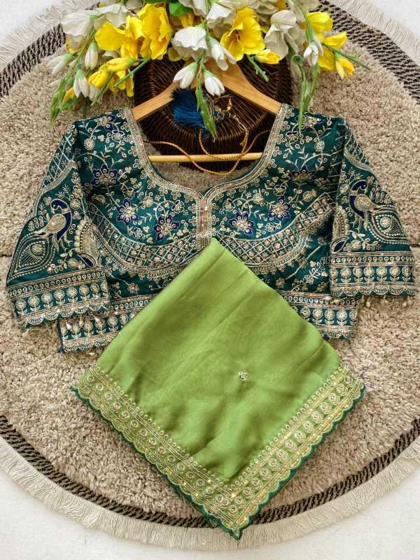 Rangoli Silk Sequence Saree
