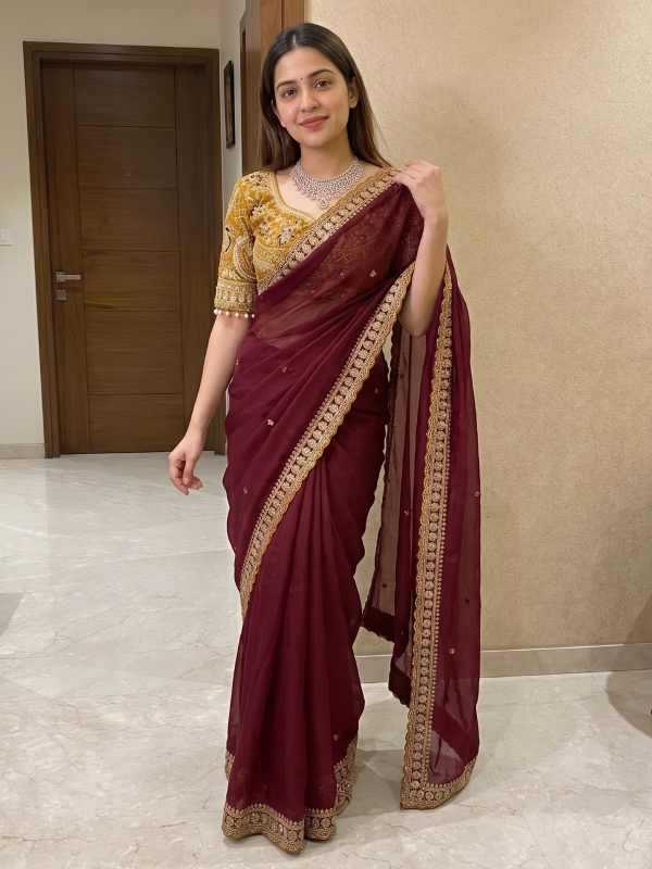 Rangoli Silk Sequence Saree