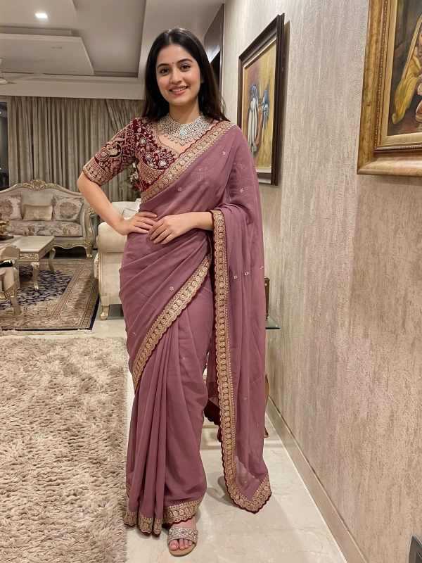 Rangoli Silk Sequence Saree