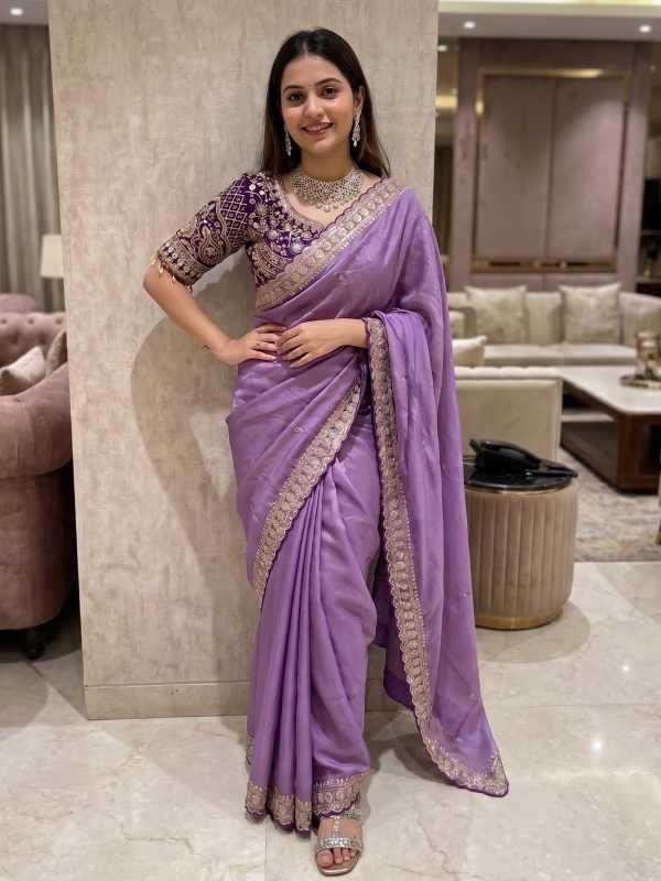 Rangoli Silk Sequence Saree