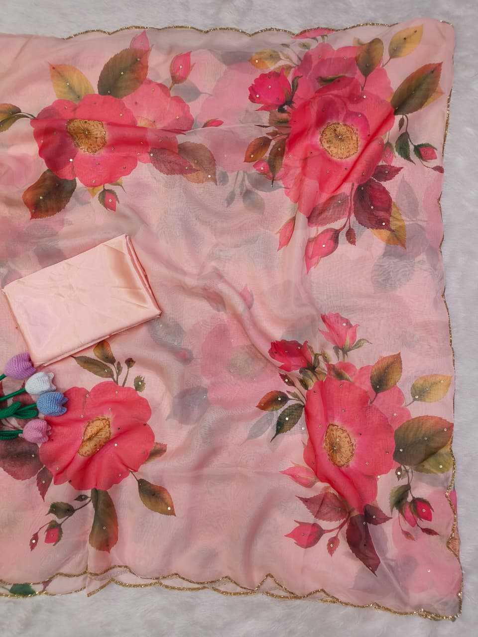Tabby Silk Designer Saree 115