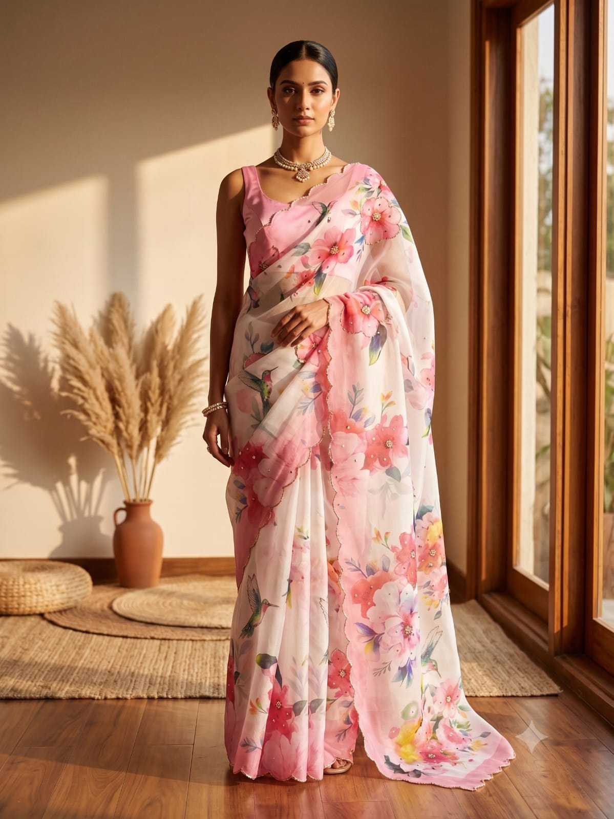 Tabby Silk Designer Saree 118