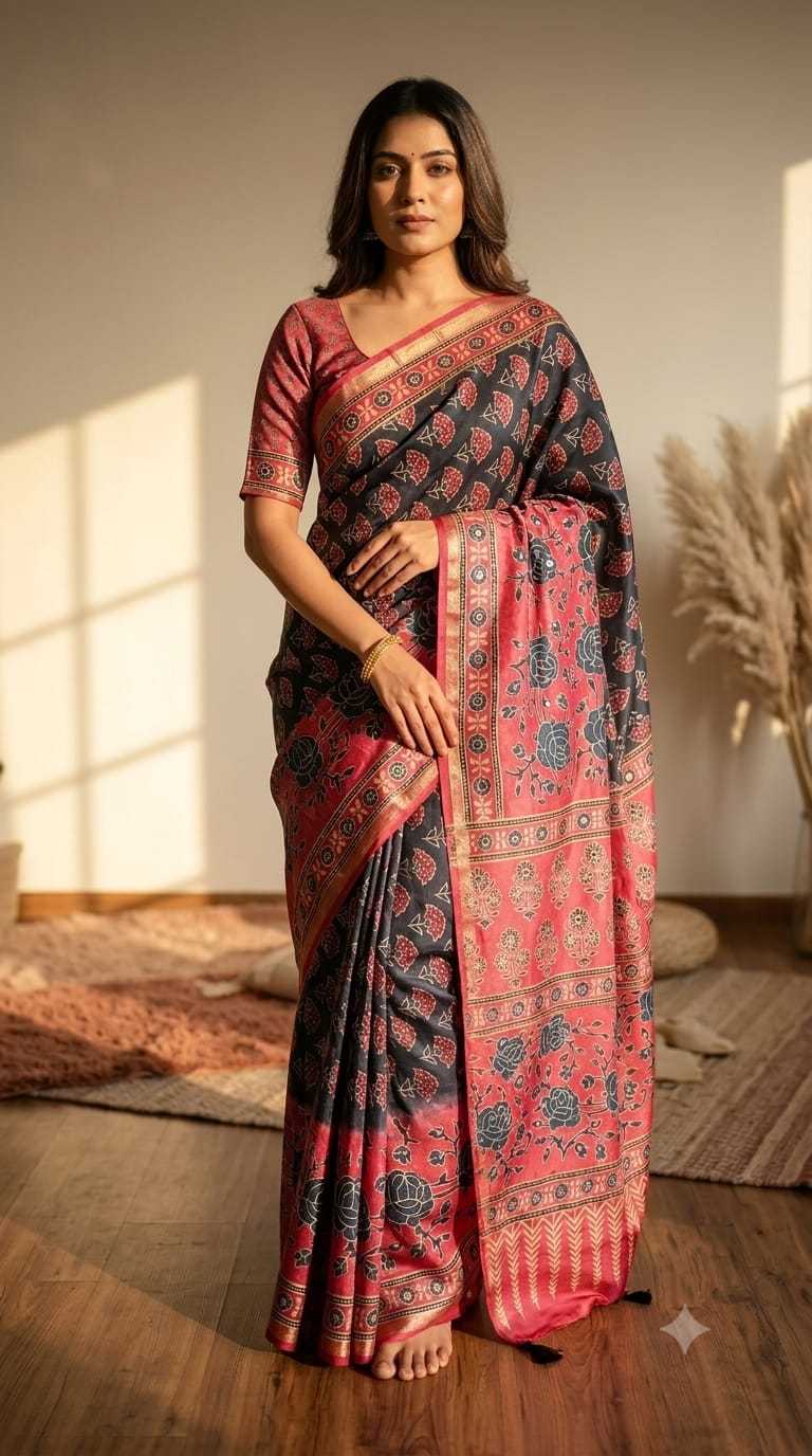 Chinon Designer Saree 126