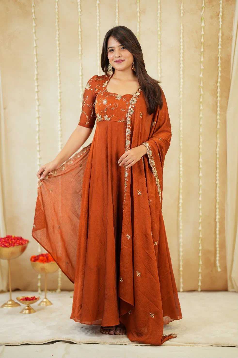 Rangoli Silk Party Wear Suit