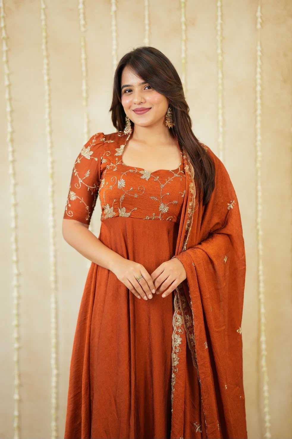 Rangoli Silk Party Wear Suit