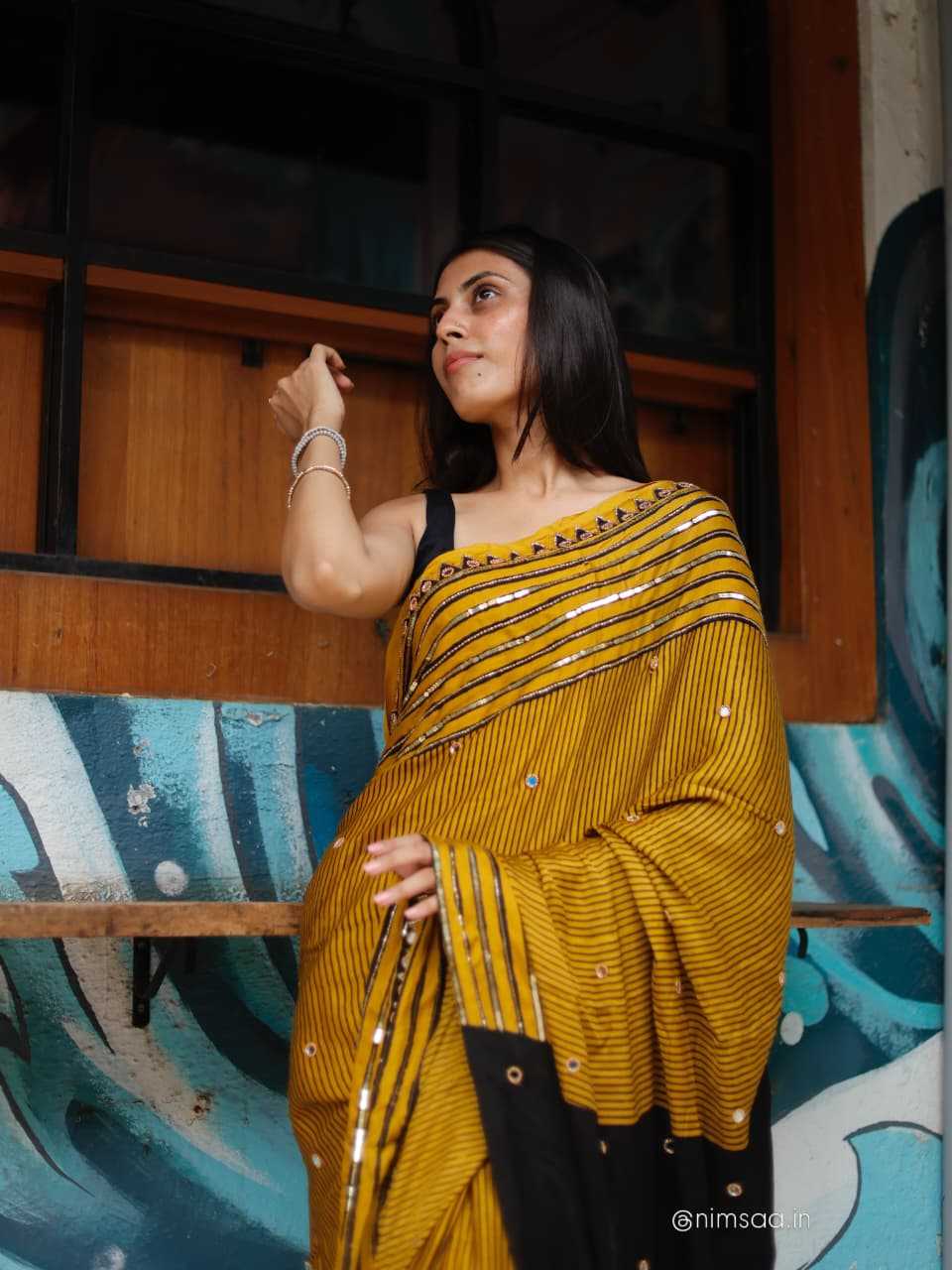 Barkha Gajji Silk Modal Saree
