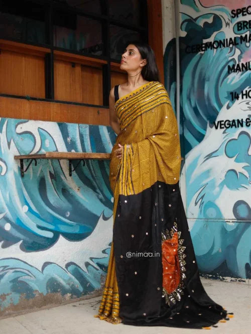 Barkha Gajji Silk Modal Saree