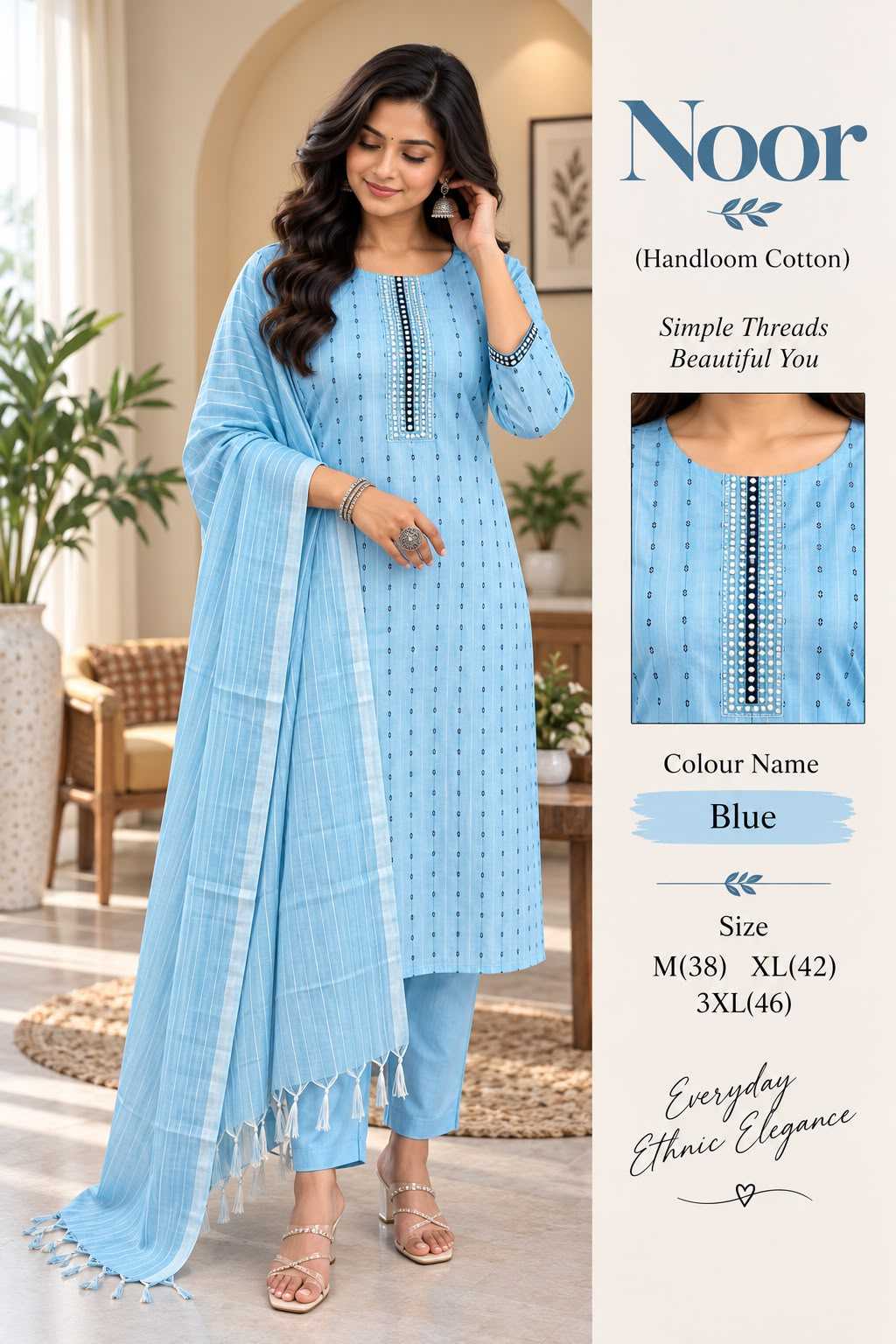 Bottom Cotton Printed Kurti