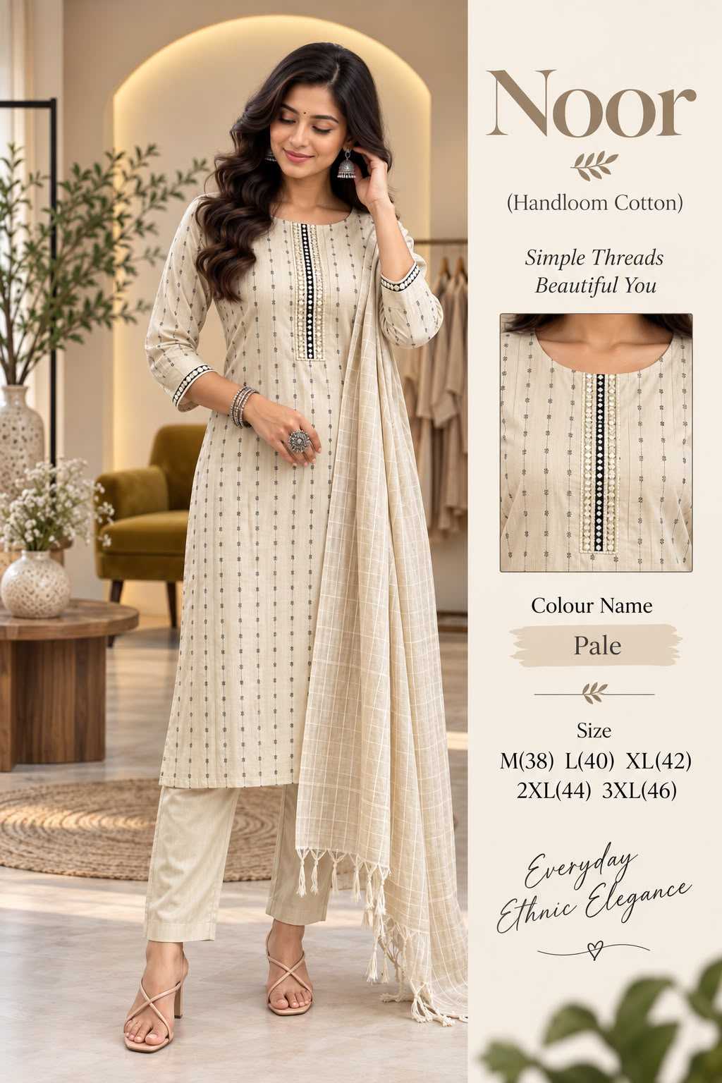 Bottom Cotton Printed Kurti