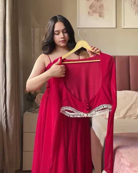 Cinderella Faux Georgette Suit