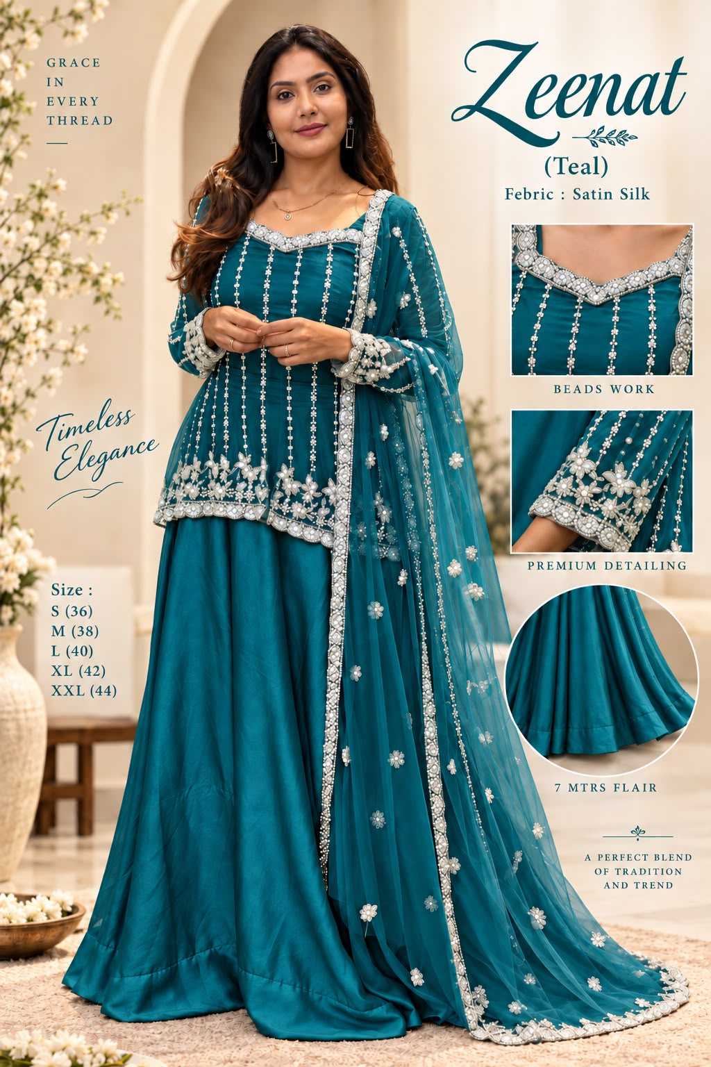 Super Premium Silk Designer Lehenga