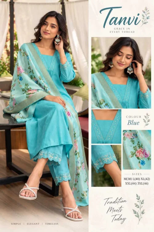 Tanvi Dobby Printed Kurti