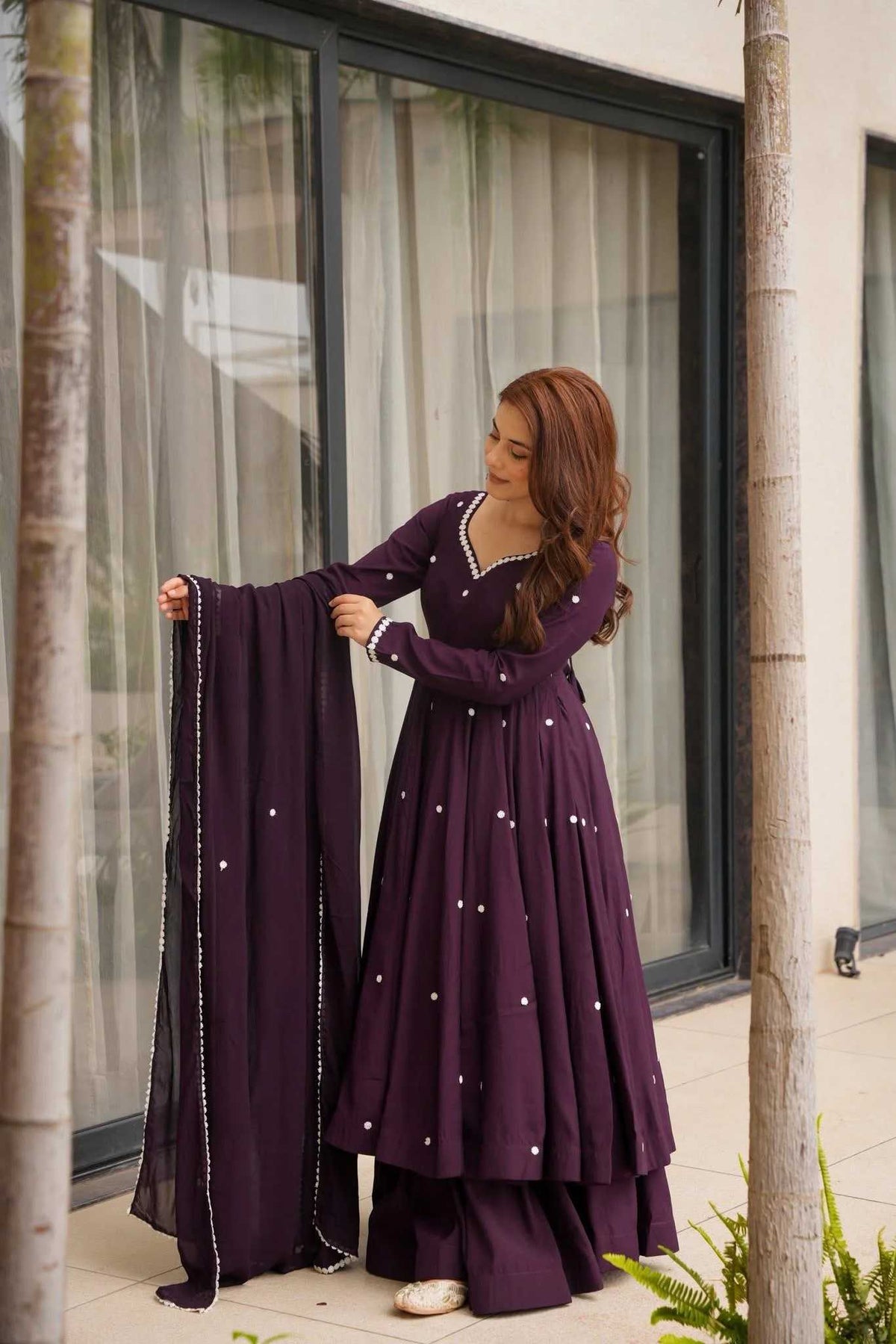 Heavy Rayon Ladies Suit 1004