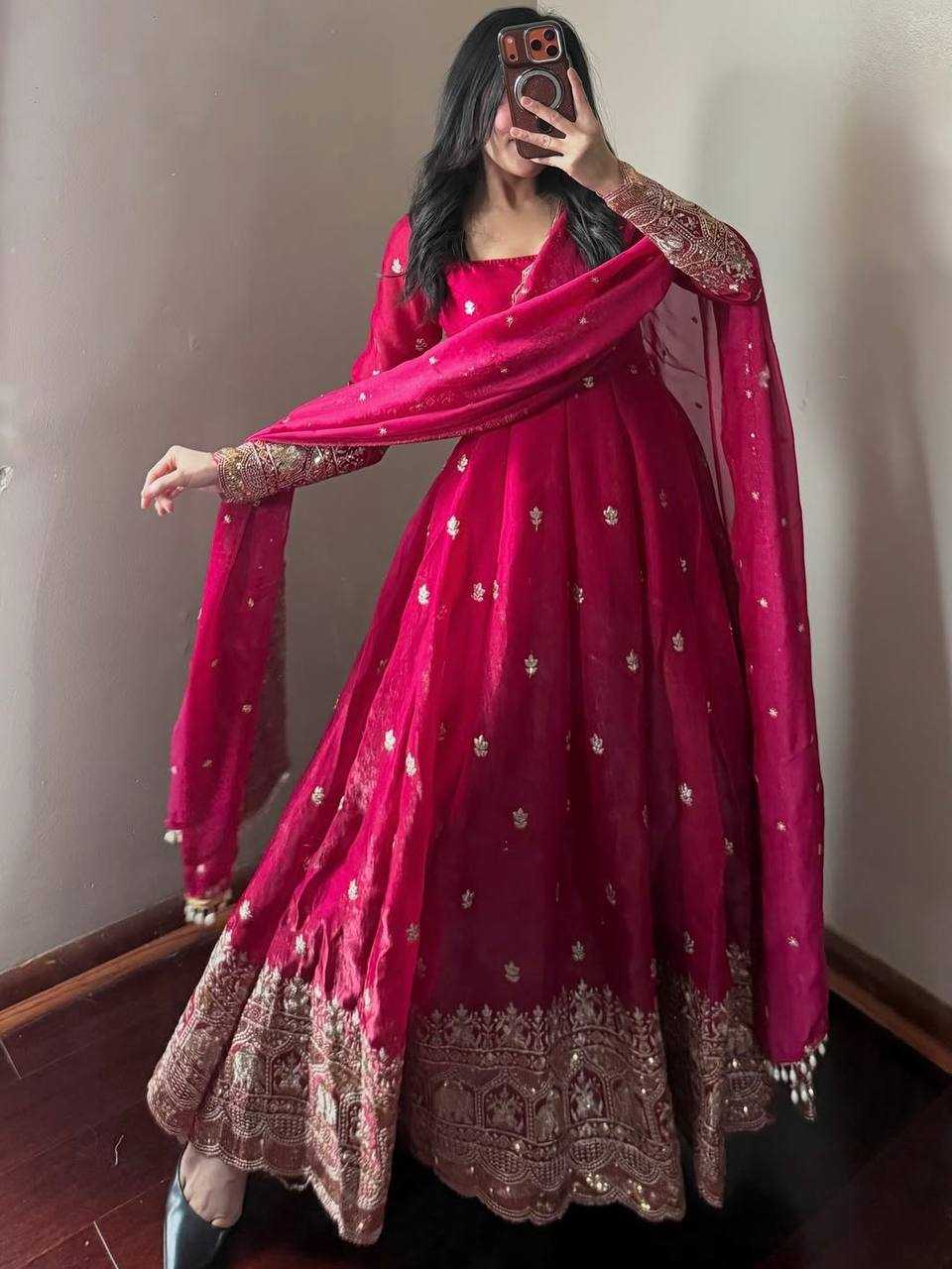 Soft Silk Ladies Suit