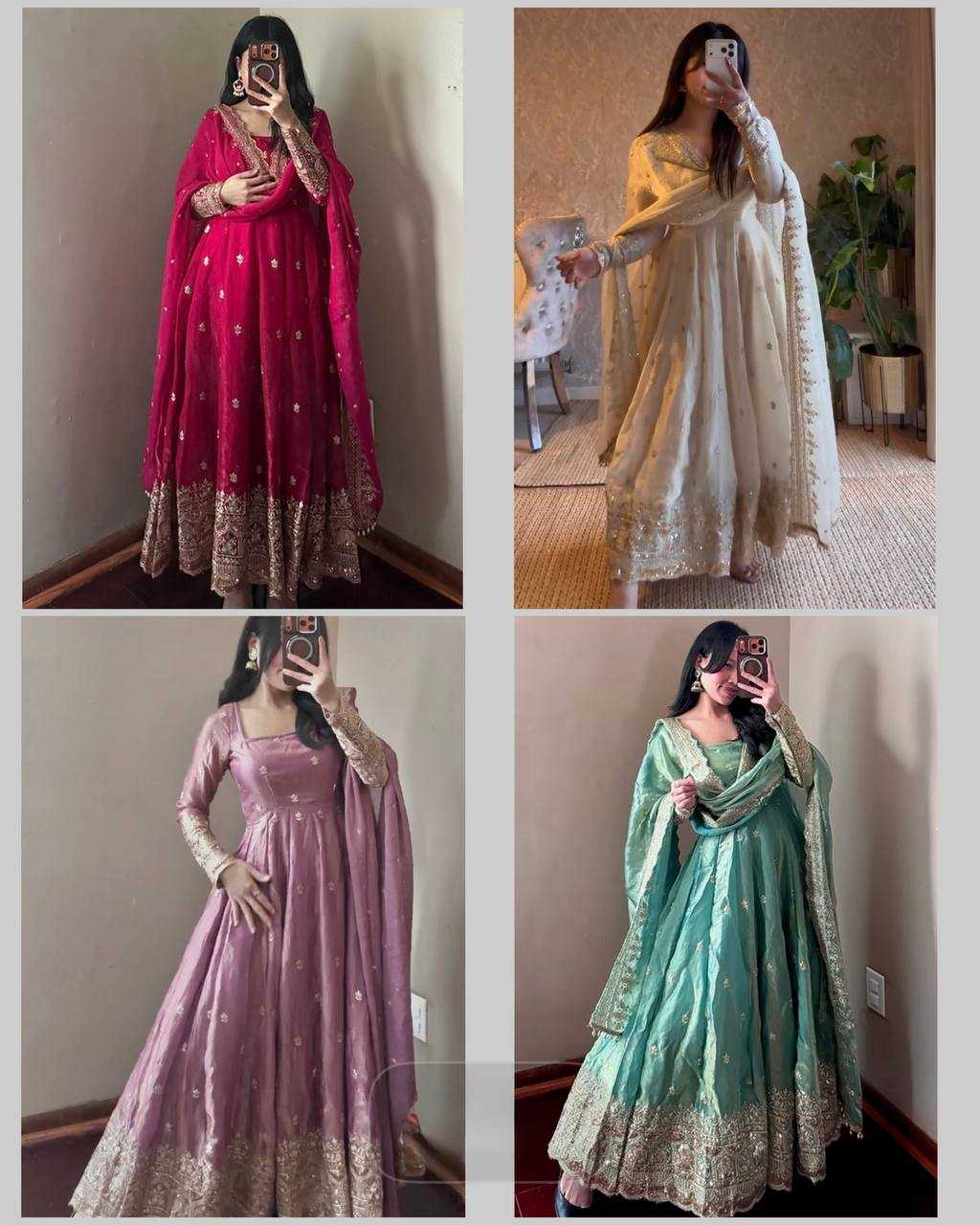Soft Silk Ladies Suit