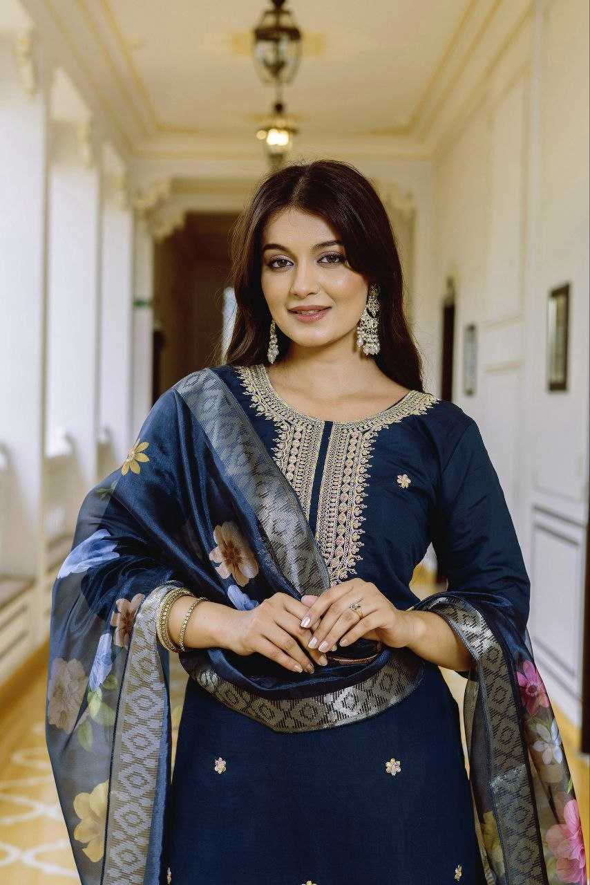 Viscose Chanderi Ladies Suit 33