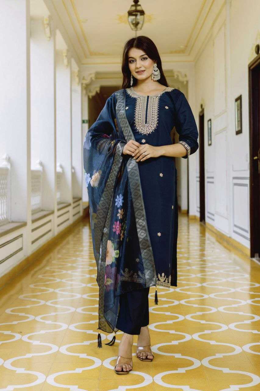 Viscose Chanderi Ladies Suit 33