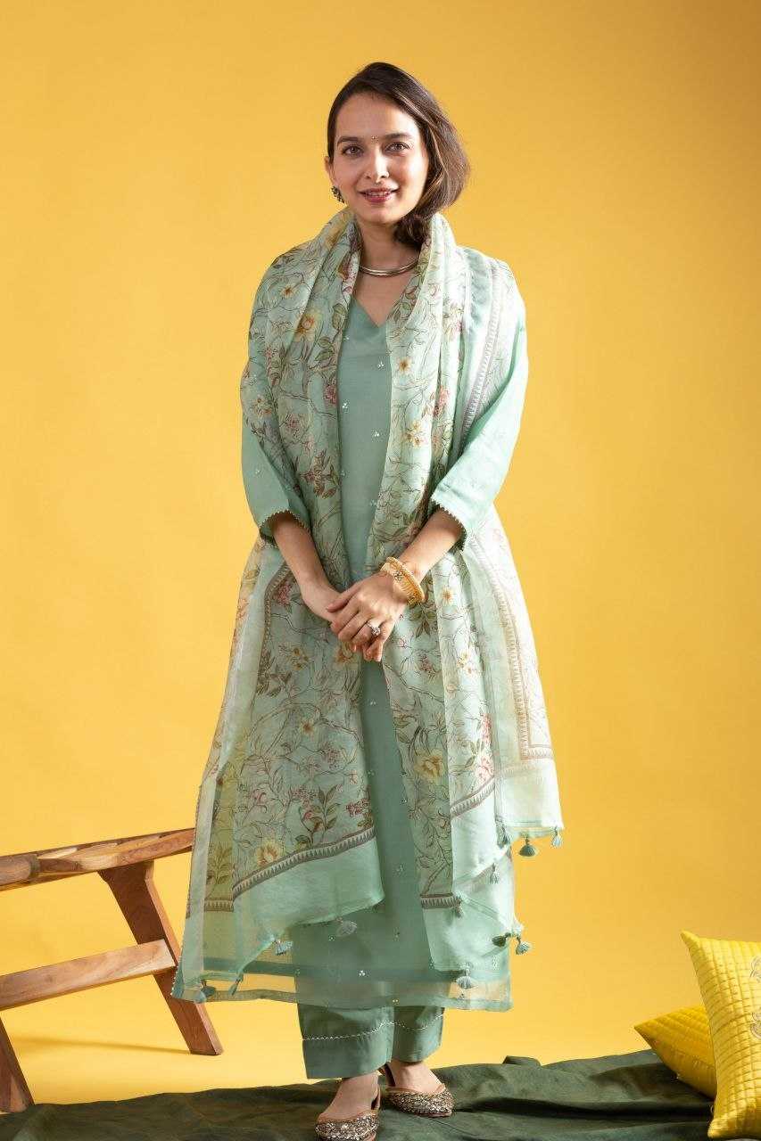 Viscose Chanderi Ladies Suit 624