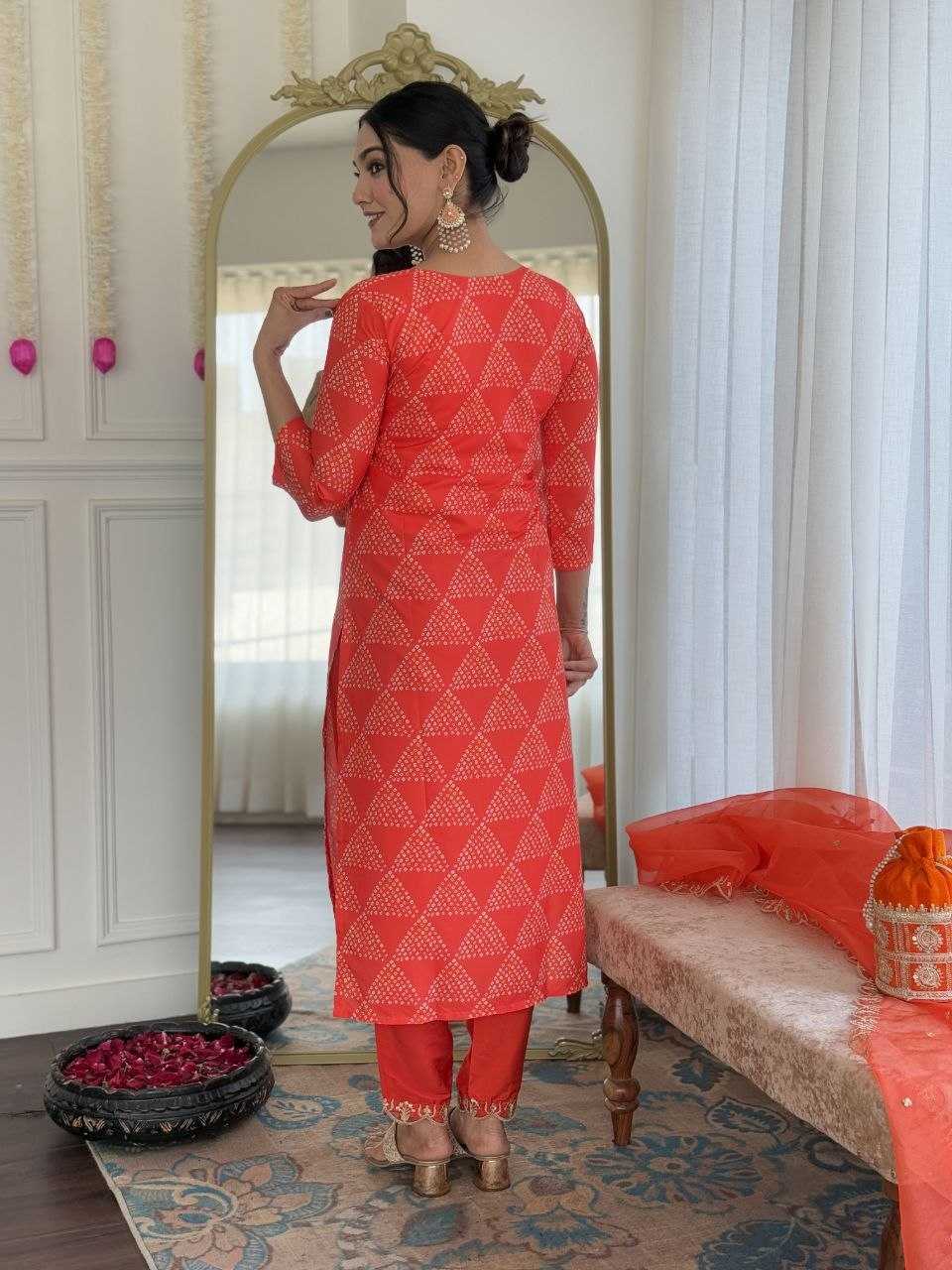 Crepe Designer Kurti 625