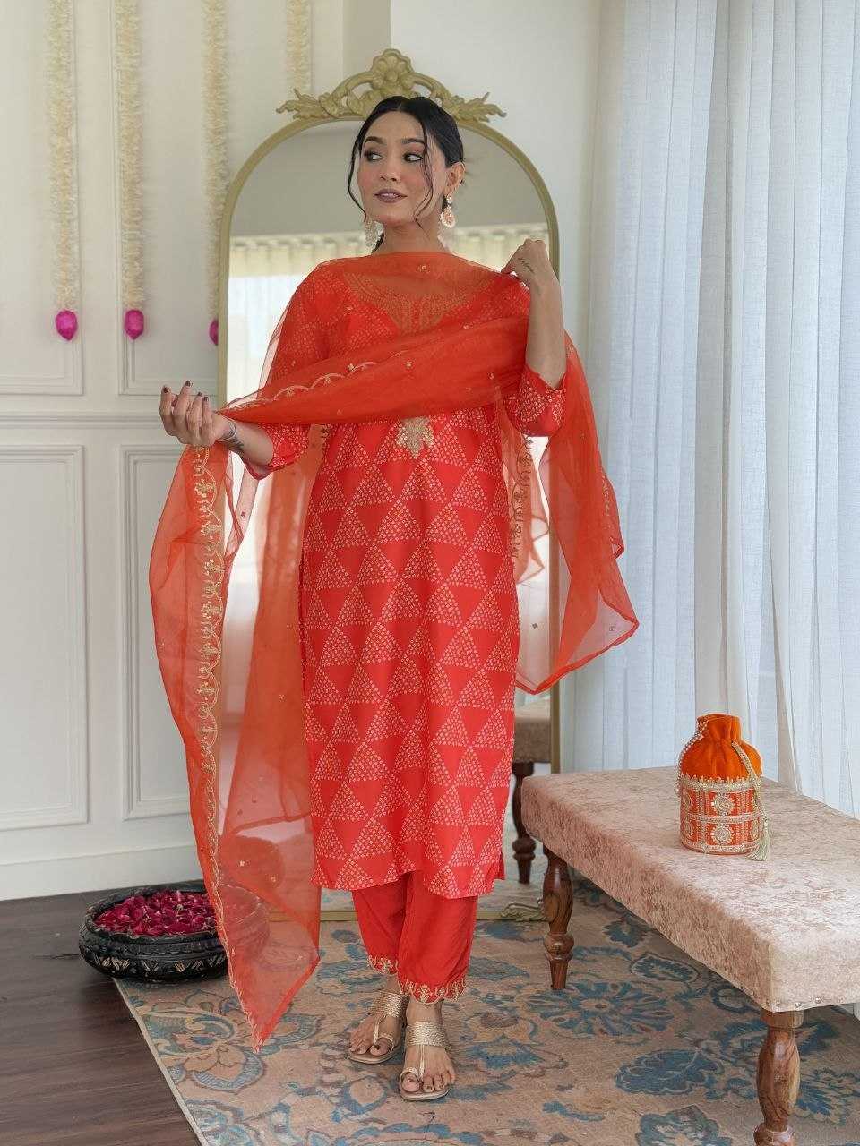 Crepe Designer Kurti 625