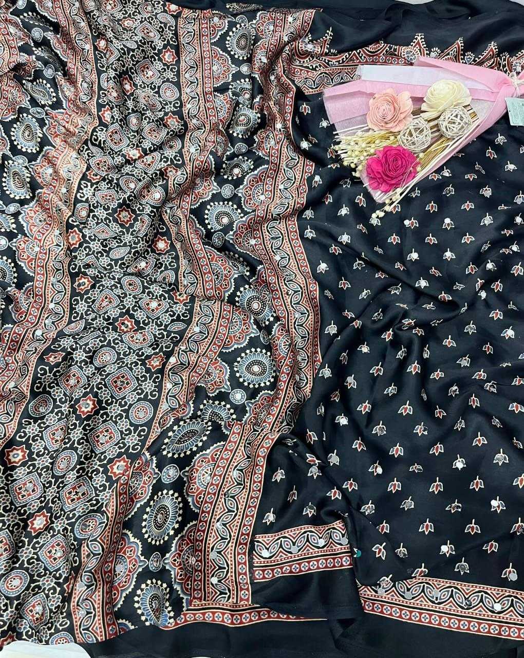 Japan Sartin Gajji Modal Saree