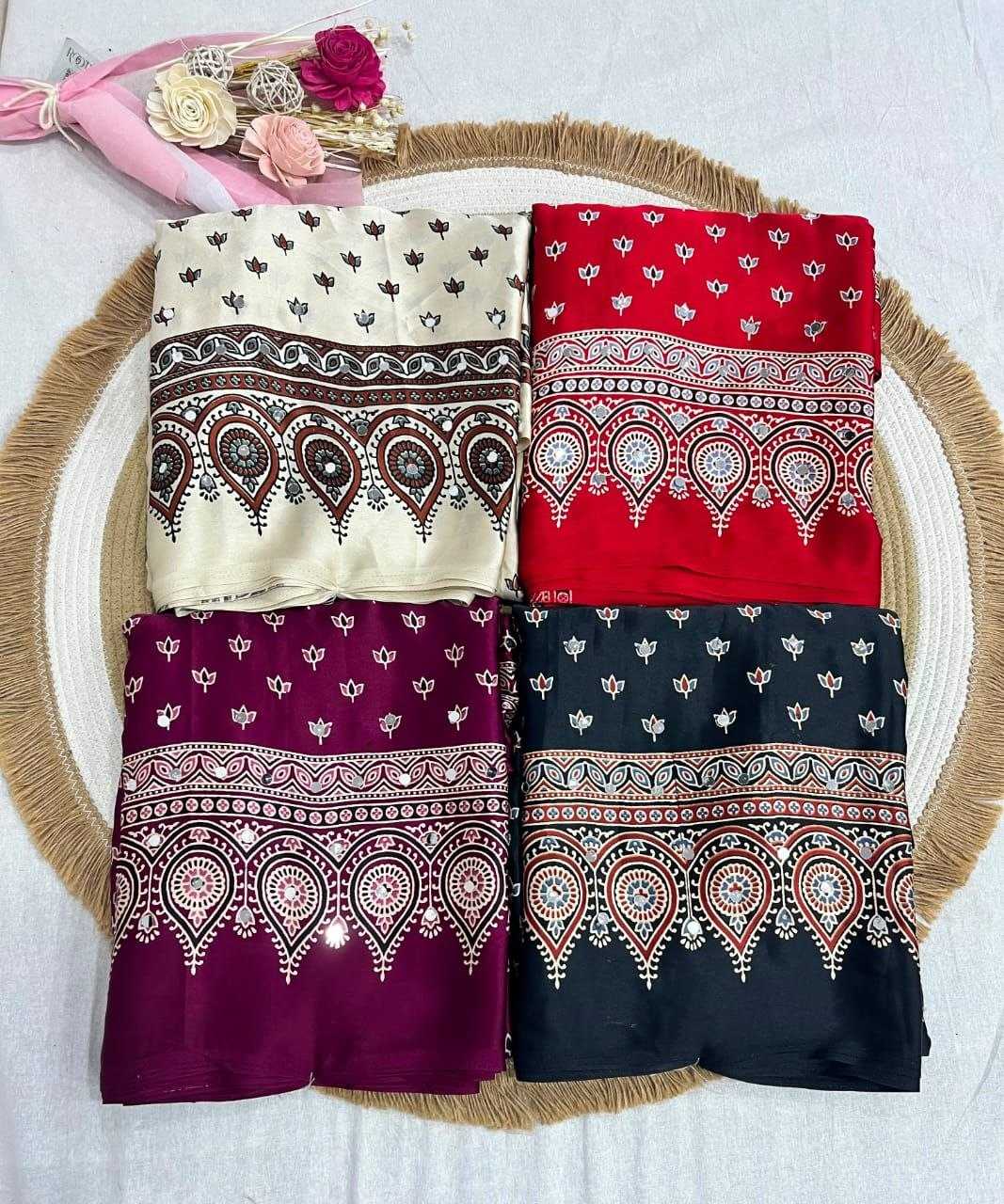 Japan Sartin Gajji Modal Saree