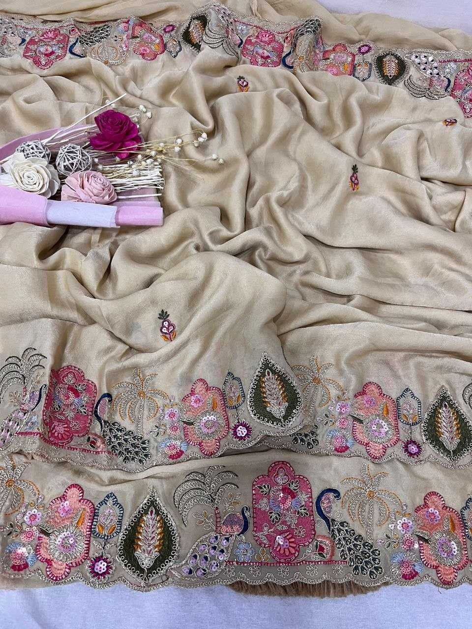 Malai Silk Designer Saree