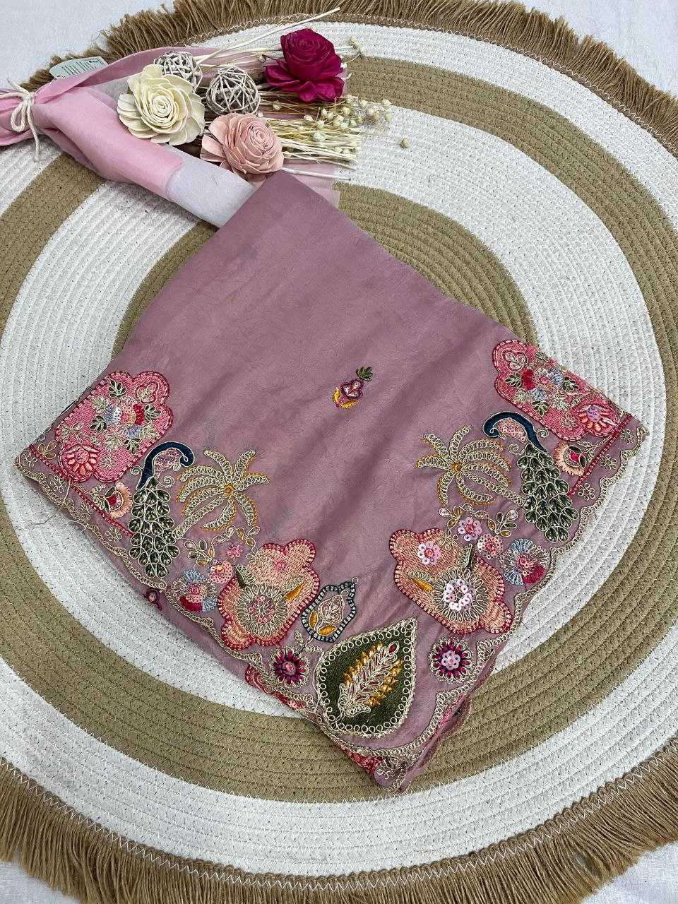 Malai Silk Designer Saree