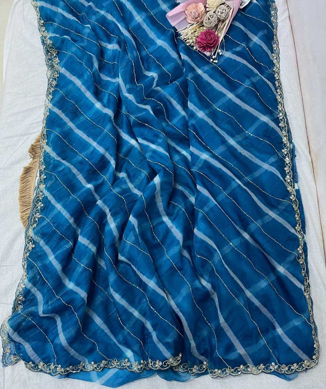 Organza Silk Traditional Saree 127
