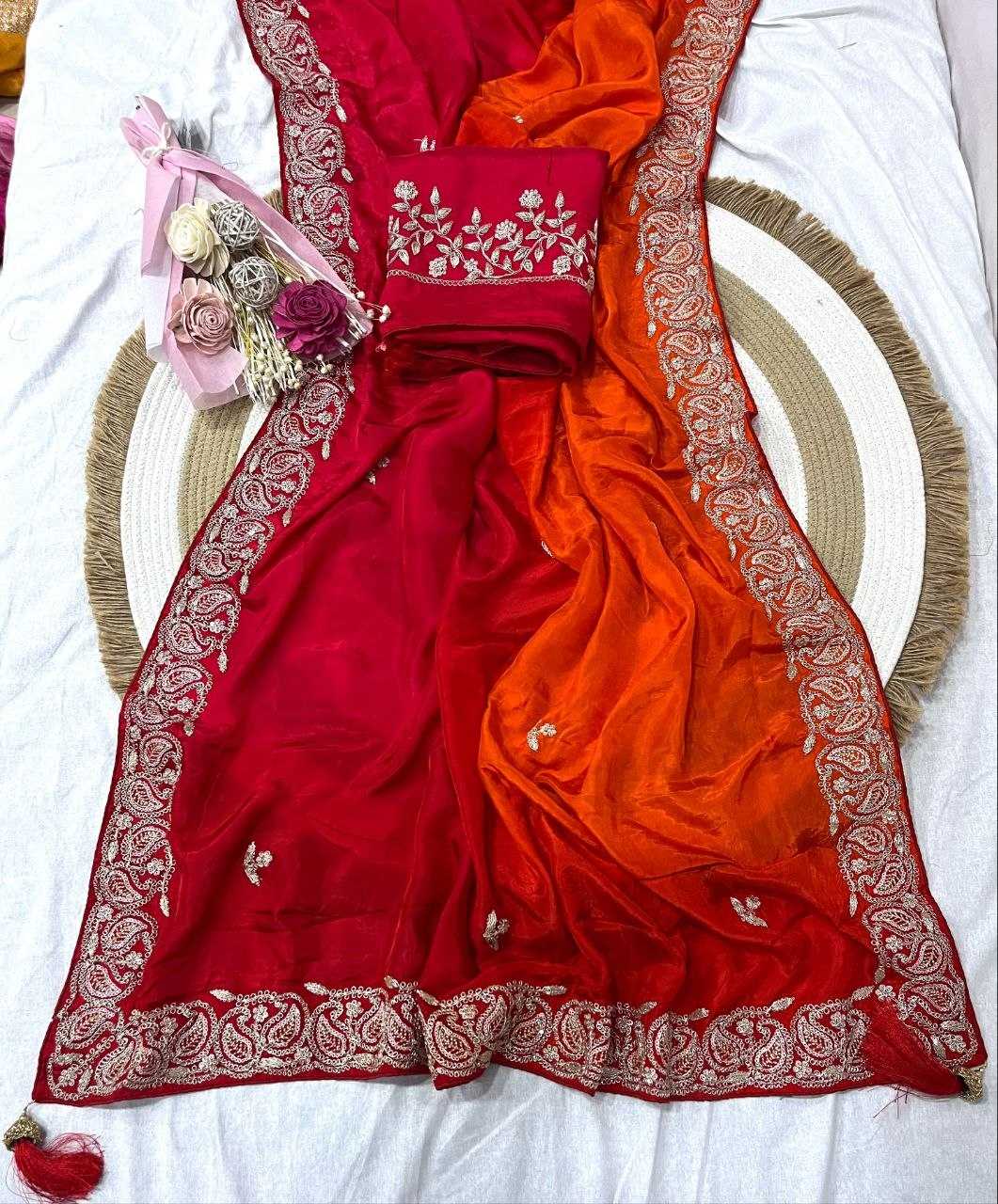 Pure Silk Traditional Saree in Rama
