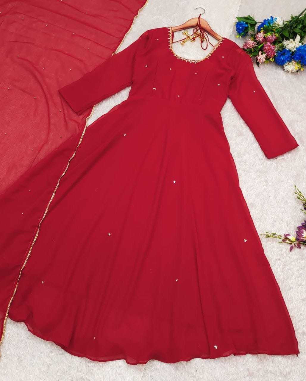 Faux Georgette Suit 129