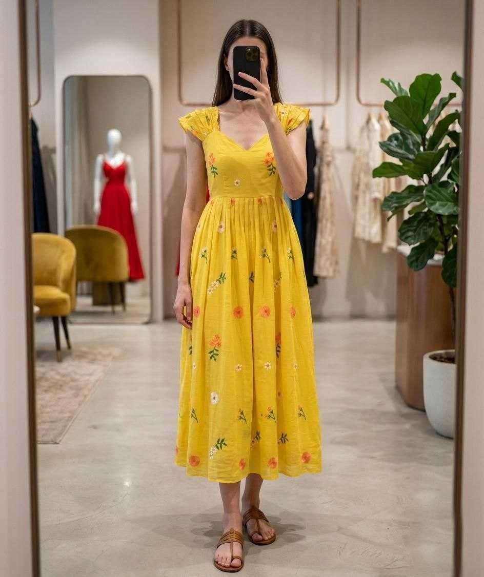 Cotton Maxi Dress