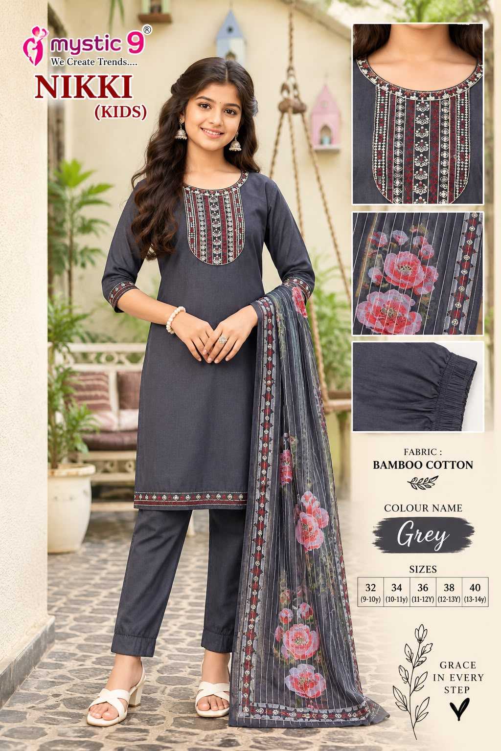 Ethnic Cotton Kids Suit