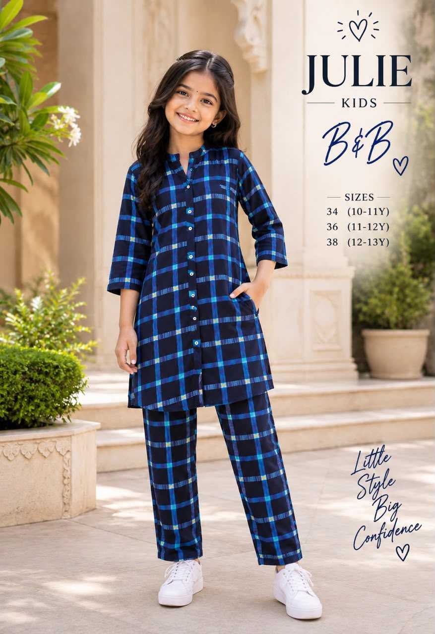 Julie Viscose Girls Kurti