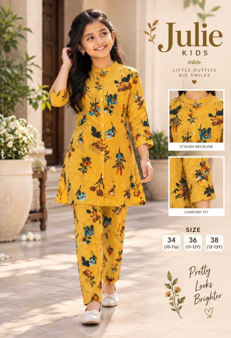 Julie Viscose Girls Kurti