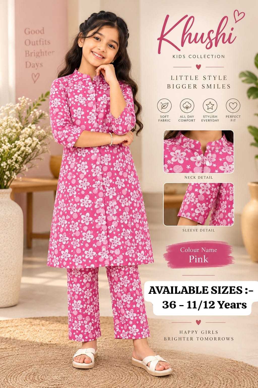 Khushi Viscose Girls Kurti