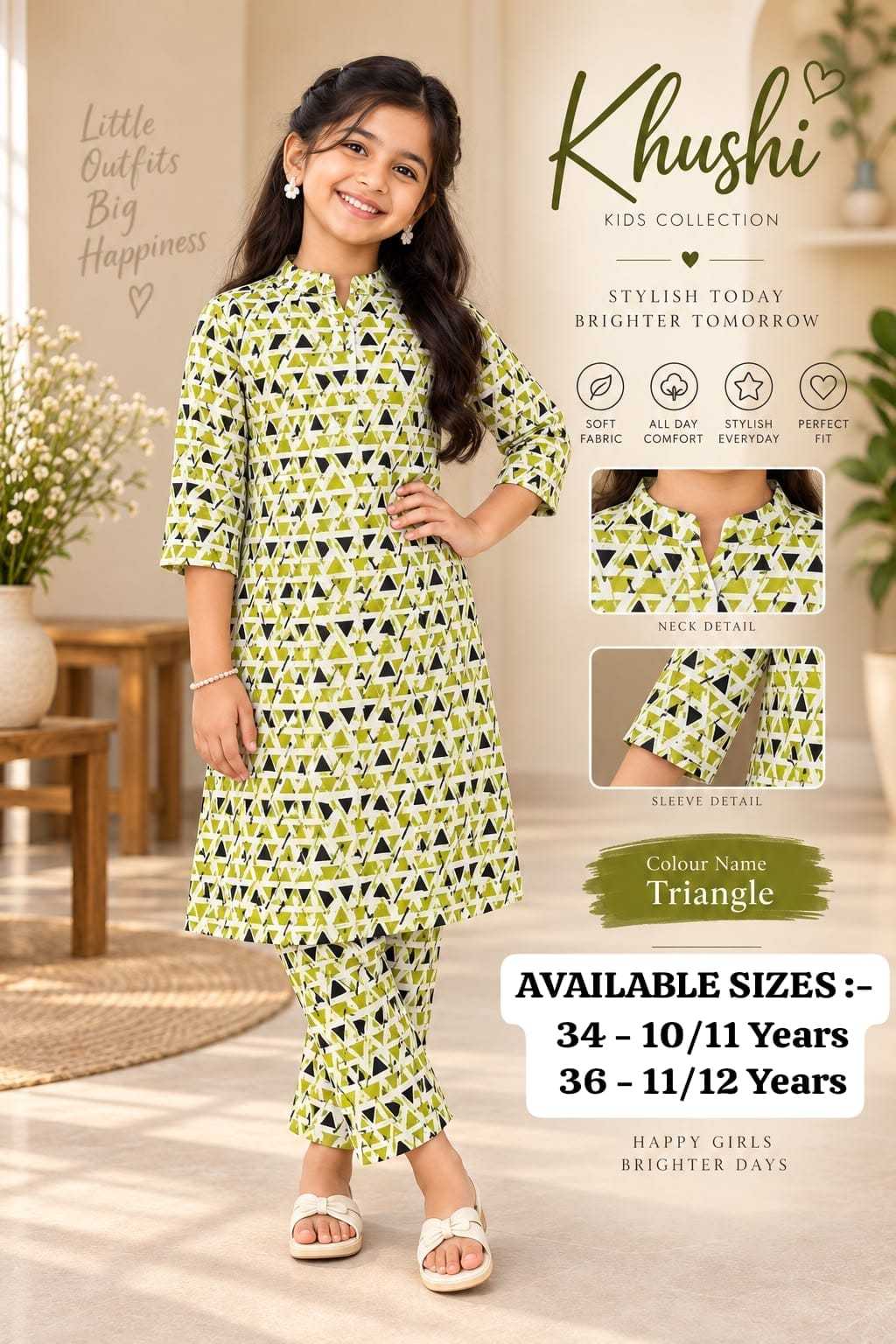 Khushi Viscose Girls Kurti