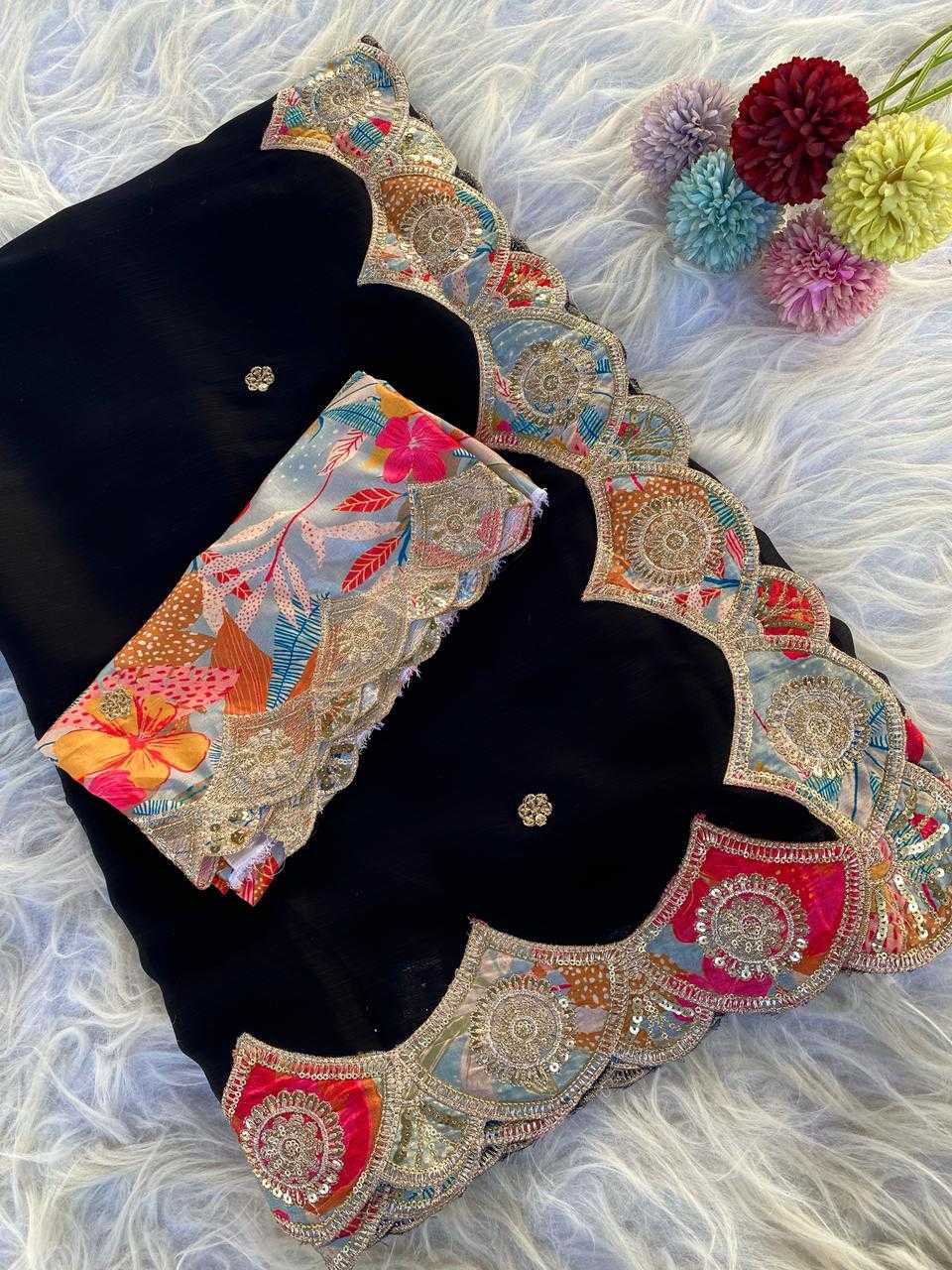 Georgette Saree