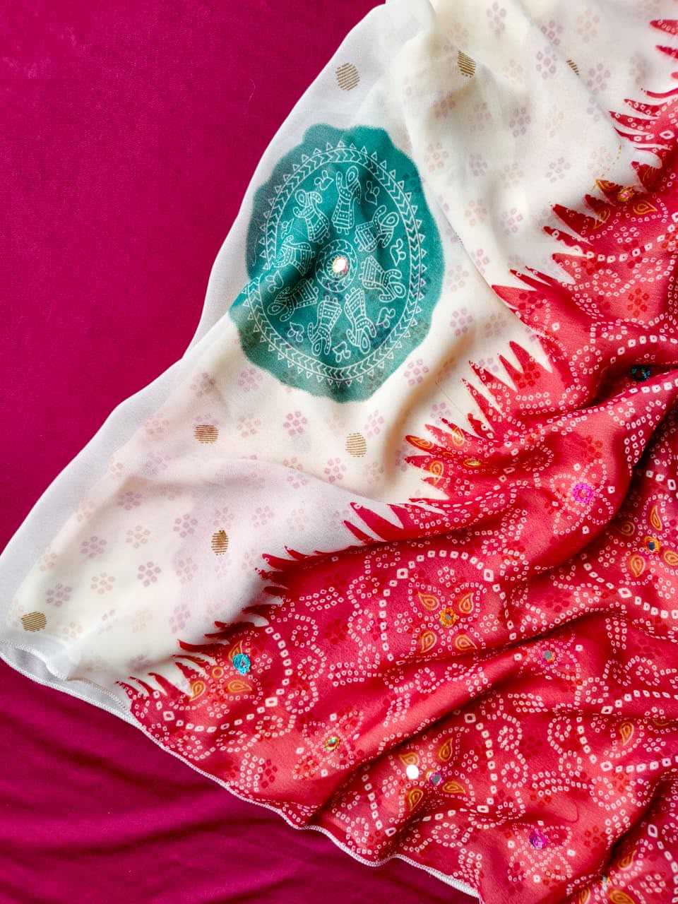 Georgette Saree 1088