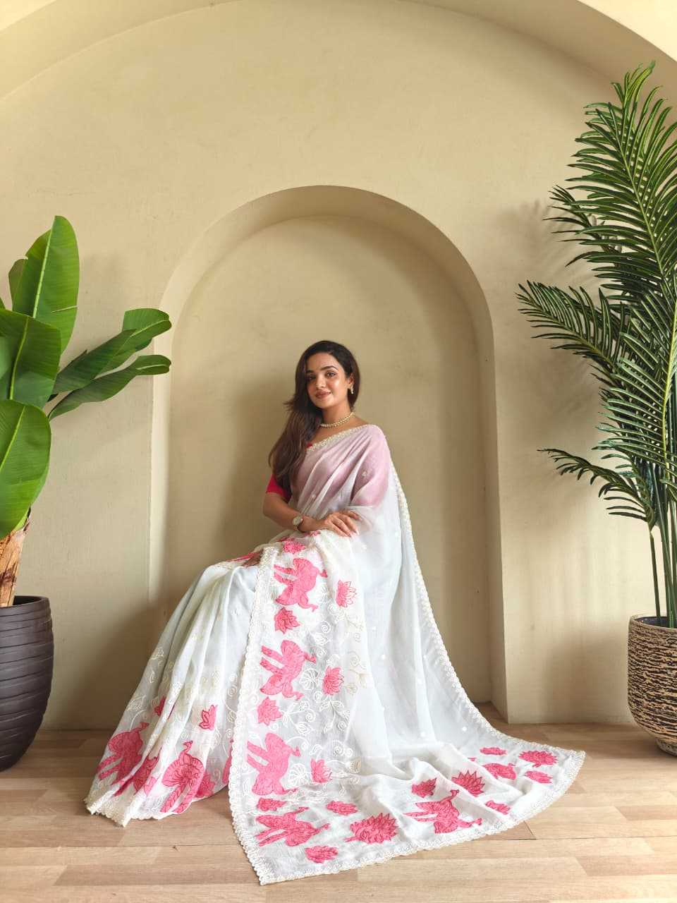 Crush Silk Soft Saree
