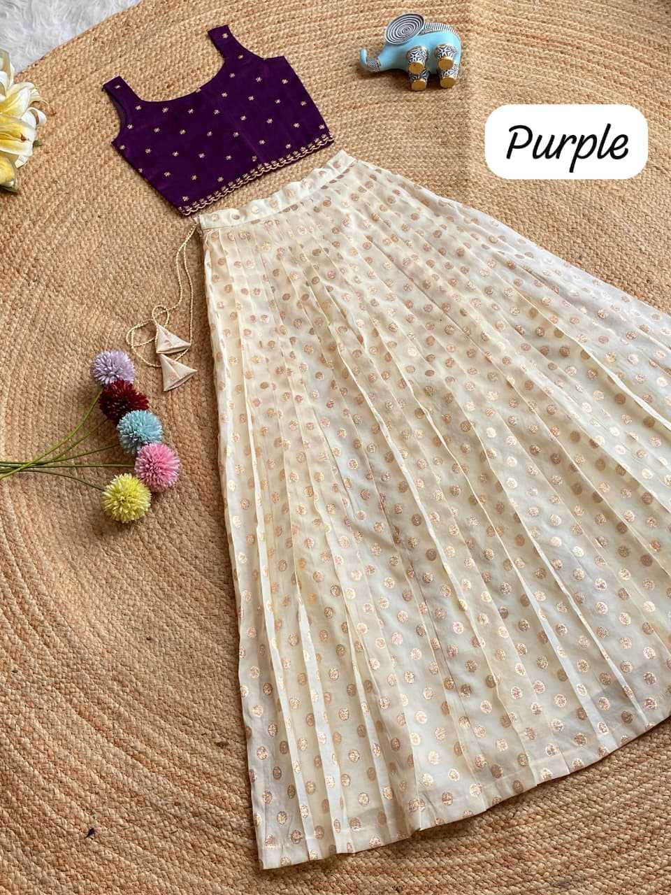Viscose Embroidered Frock