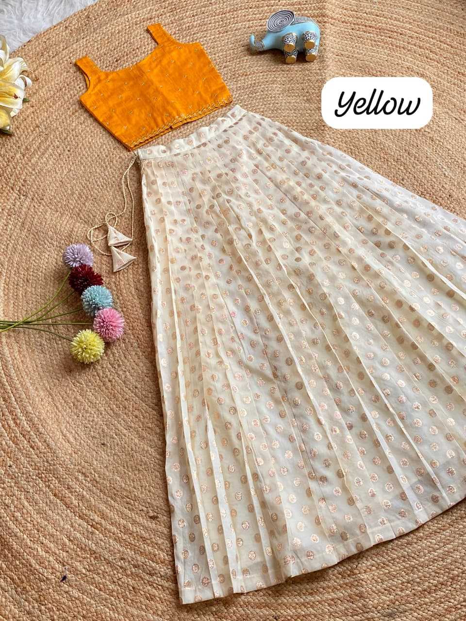 Viscose Embroidered Frock