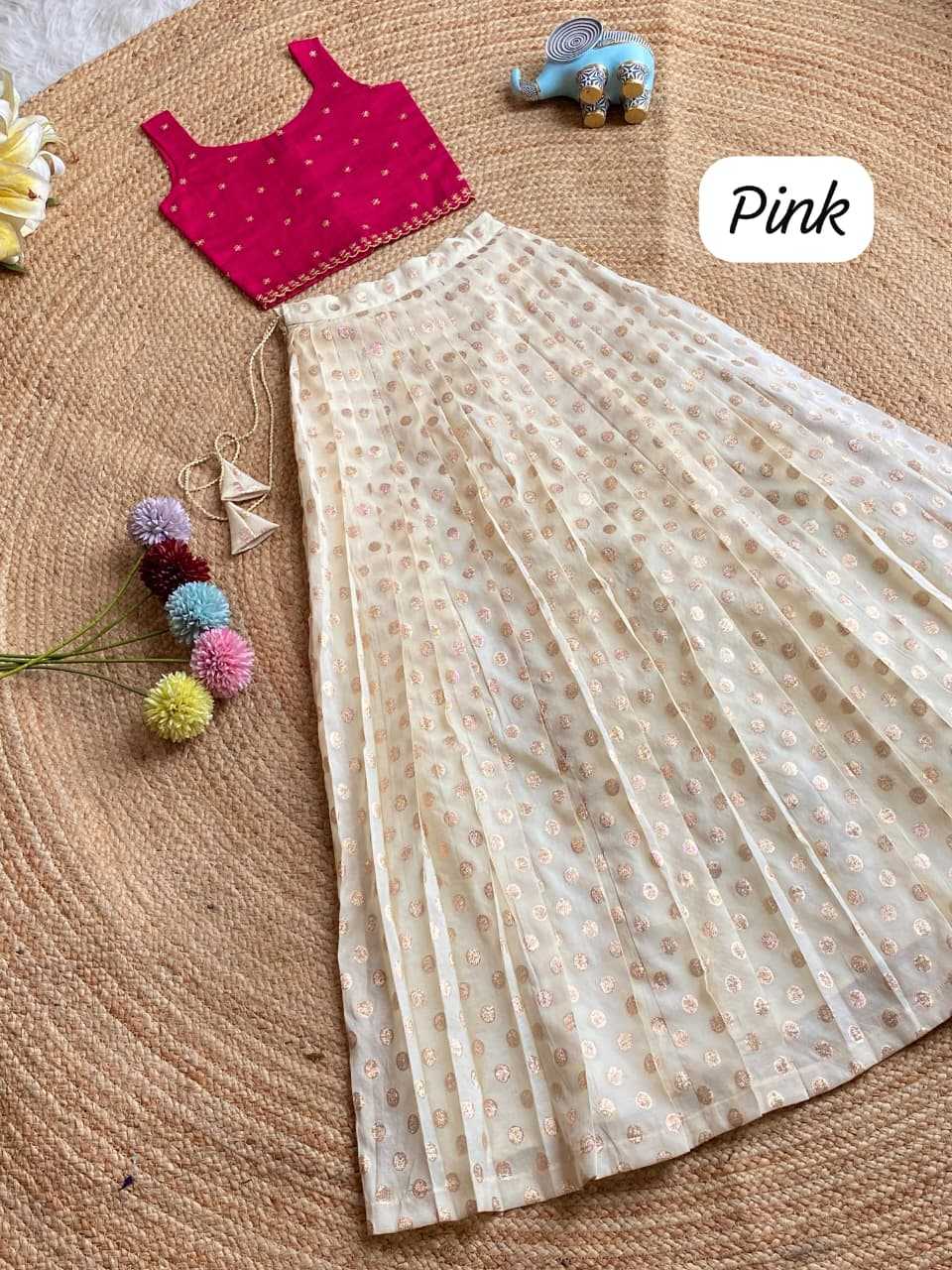 Viscose Embroidered Frock